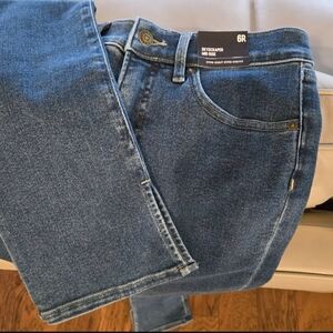 NWT Express Mid Rise Hyper Sculpt Skyscraper Jeans 6R